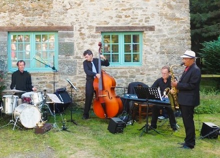 Quartet jazz pour cocktail de mariage